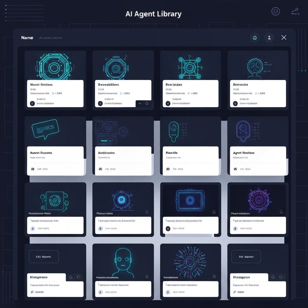 Agent Library Grid